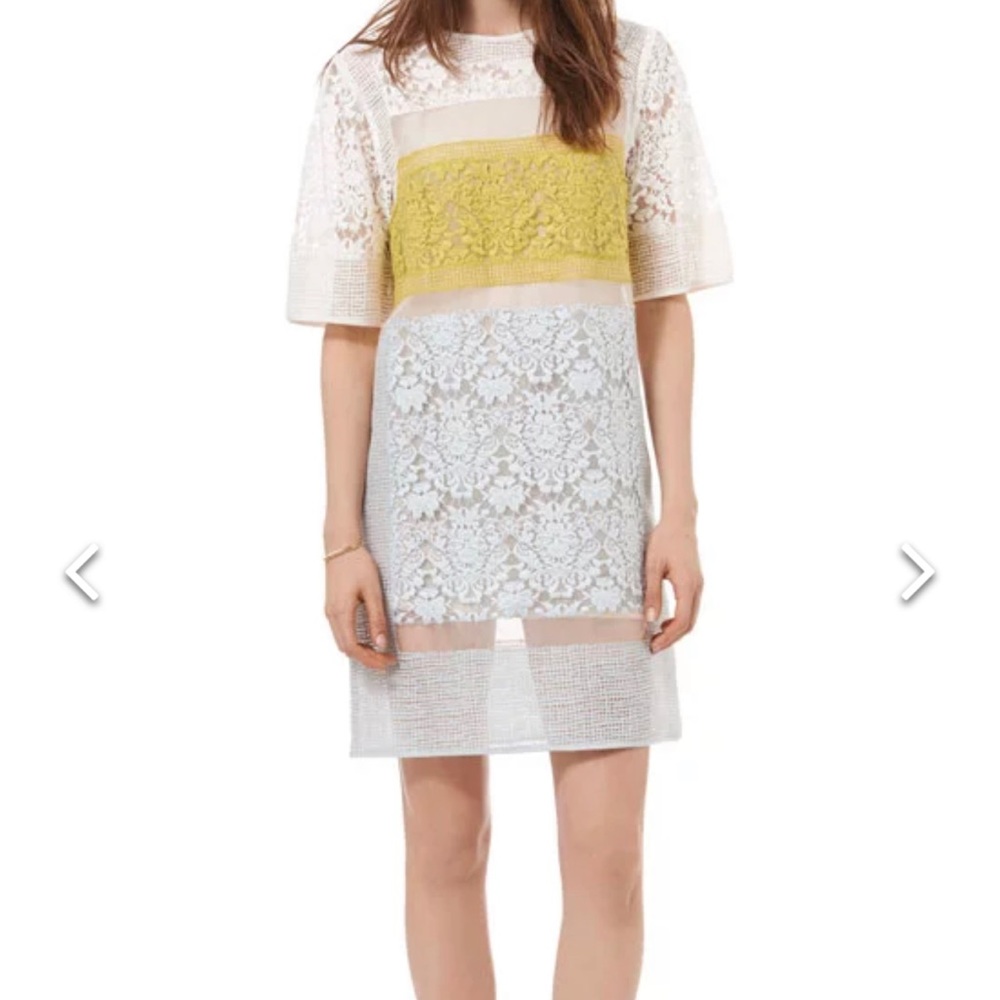 Rebecca Taylor lace shift dress size 4